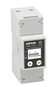 DFPM91 مرحلة واحدة Din Rail Modbus عداد الطاقة 63A 230V