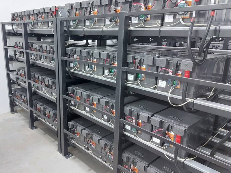 15 أغسطس - حالة مشروع مركز بيانات الأسد الماليزي ، بطارية EATON UPS ، C&D