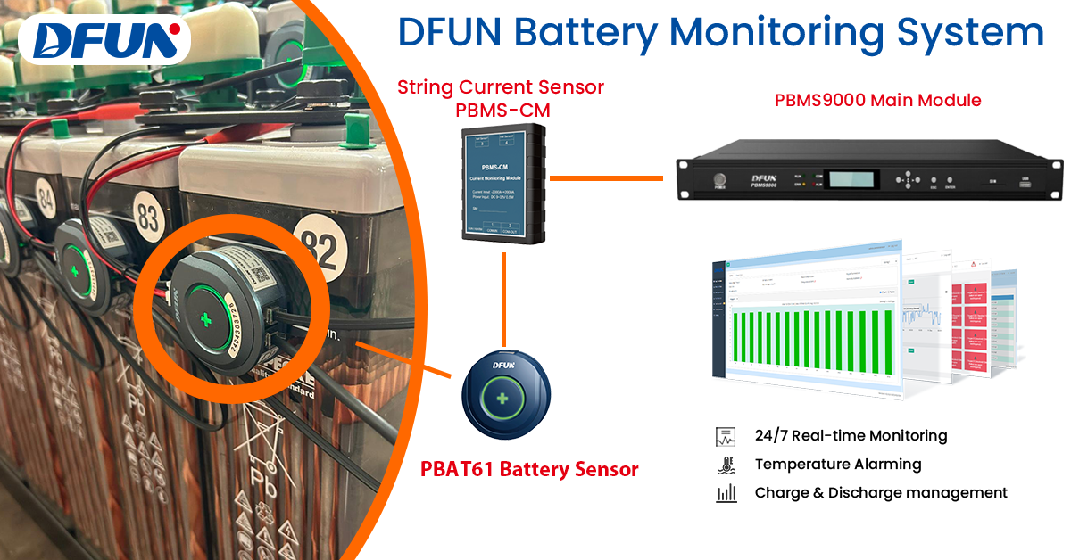 نظام مراقبة بطارية DFUN PBAT61+PBMS9000