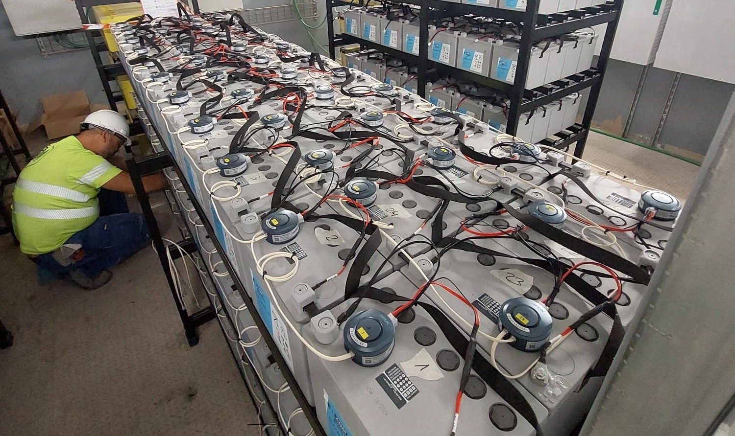 مرجع مشروع نظام مراقبة بطارية مركز بيانات Nabiax