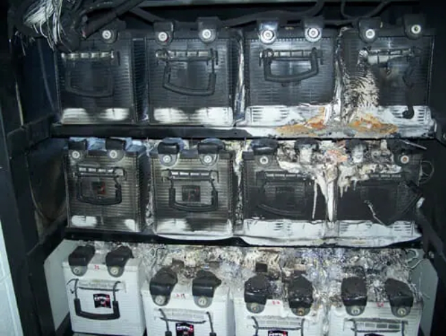 فشل بطاريات UPS