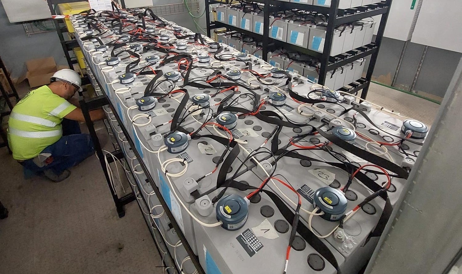 مرجع مشروع نظام مراقبة بطارية مركز بيانات Nabiax